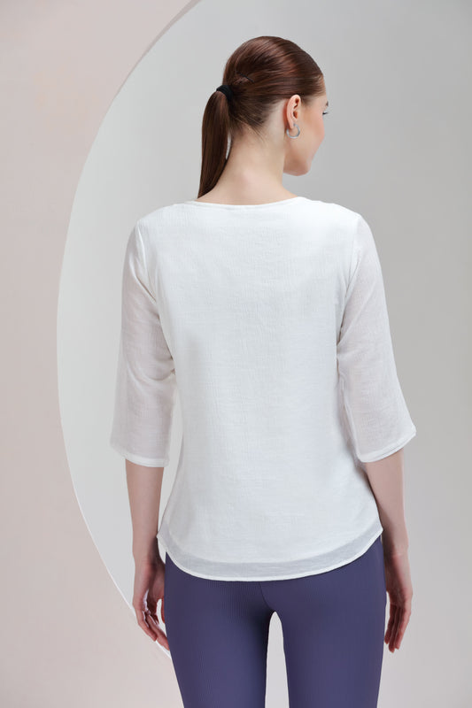 Serene Stitch Top