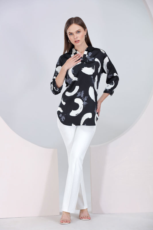 Abstract Aura Top
