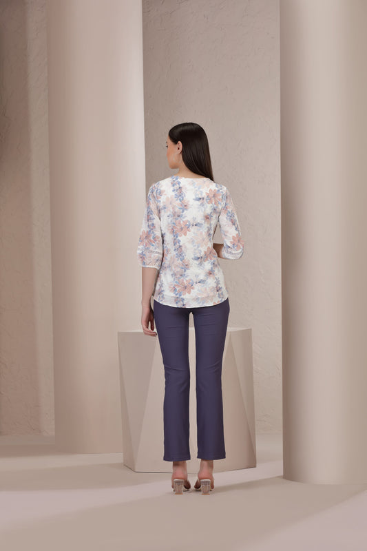 Pastel Meadow Top