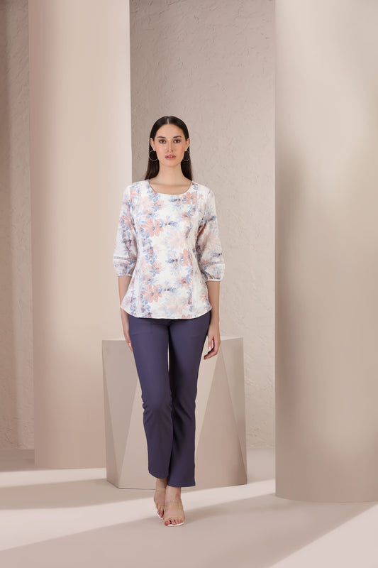 Pastel Meadow Top