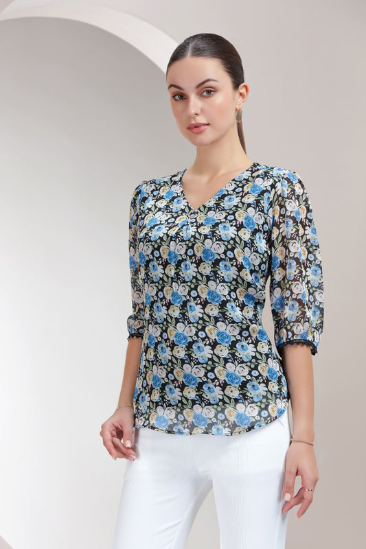 Bluebell Reverie Top