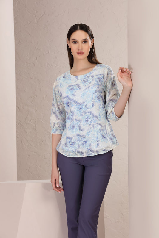 Frost Bloom Top