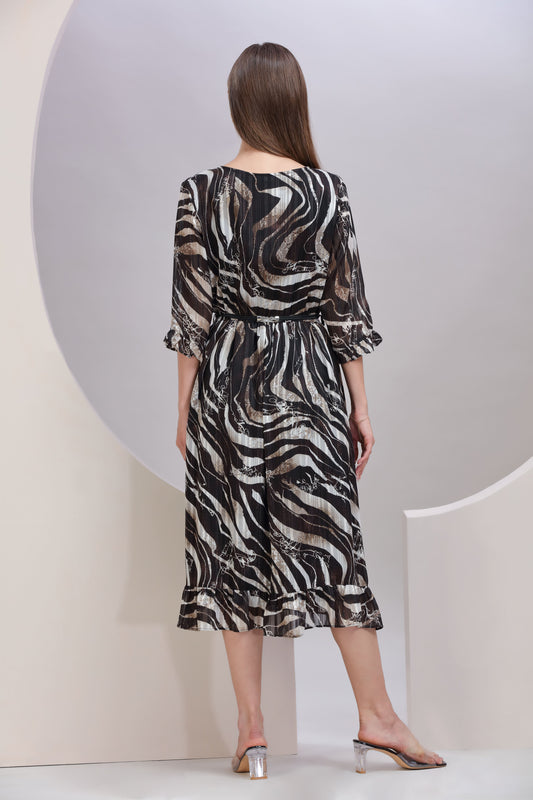 Noir Safari Dress