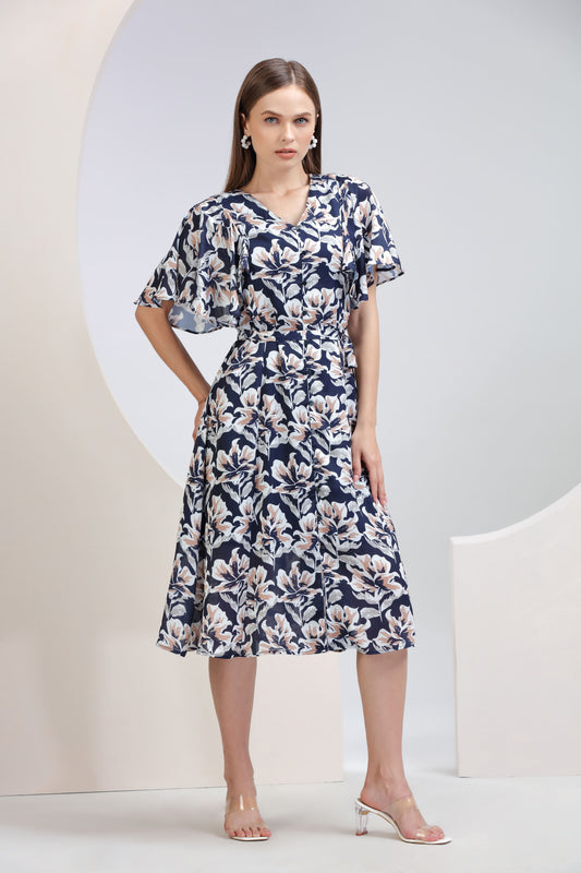 Navy Blossom Whisper