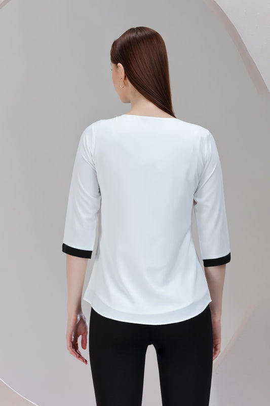 Monochrome Majesty Top