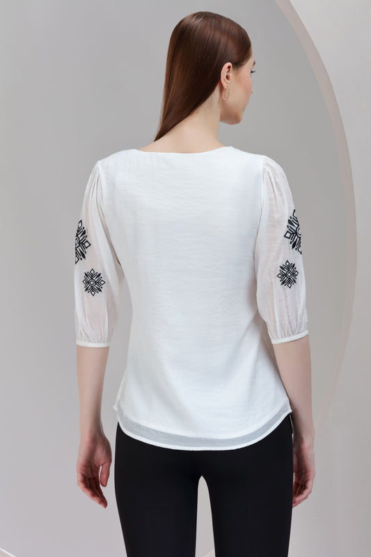 Moonlit Stitch Top