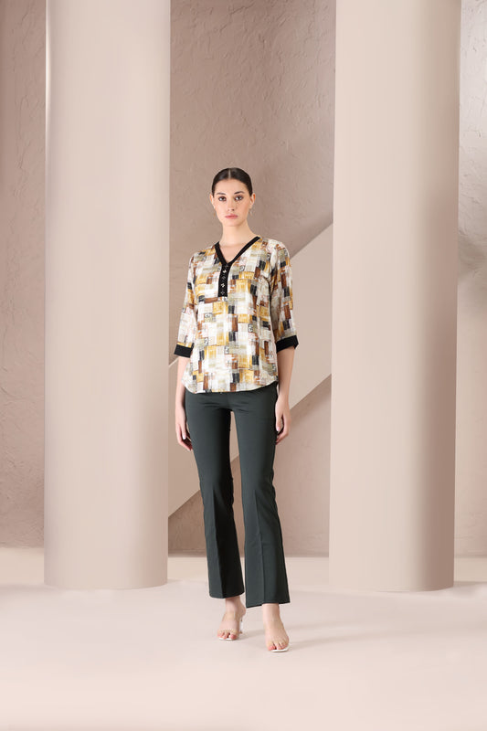 Mosaic Charm Top