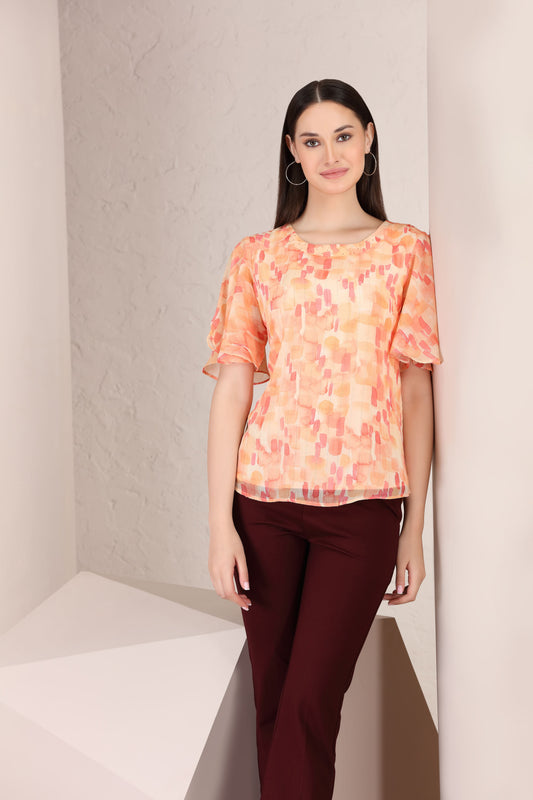 Peach Radiance Top