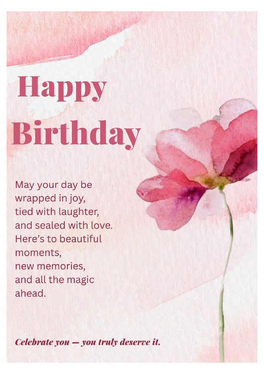 Happy Birthday Gift Card